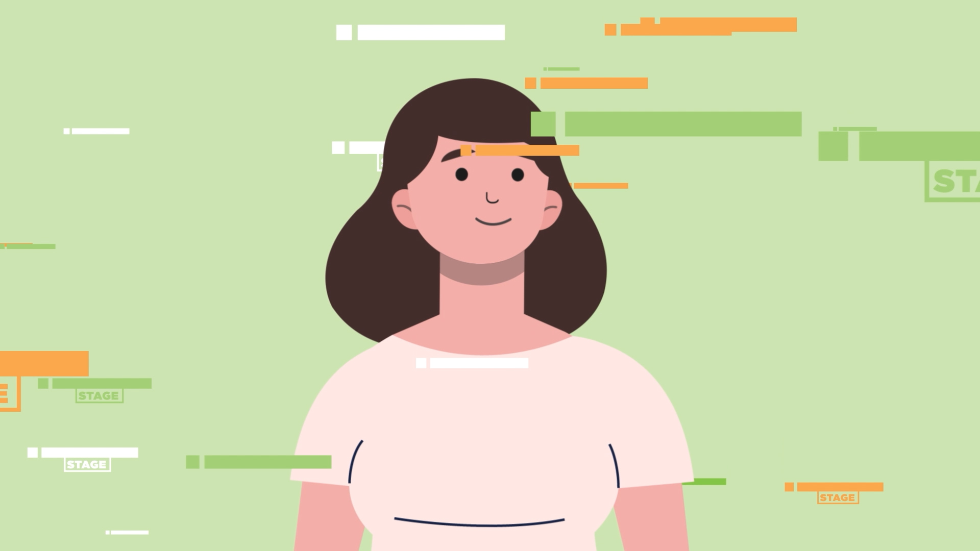 Image illustration tirée d'une animation 2D d'un projet motion design pour l'ecole Centrale Lyon